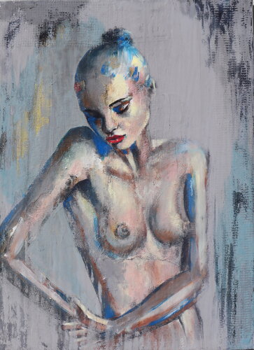 l'amore porta guai van Donatella Marraoni, Schilderij te koop op Singulart