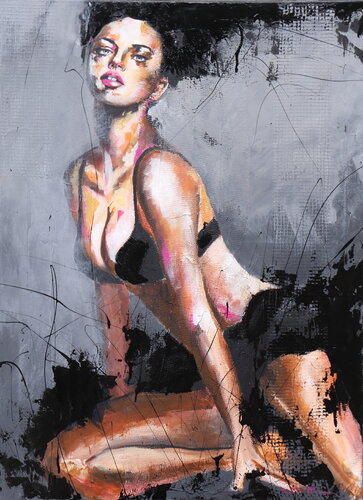 più di cosi van Donatella Marraoni, Schilderij te koop op Singulart