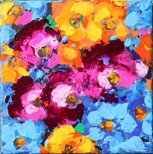 come nuvole van Donatella Marraoni, Schilderij te koop op Singulart