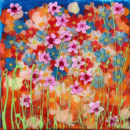 small spring di Donatella Marraoni, Pittura in vendita su Singulart
