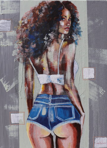 Un Cachito de Luz di Donatella Marraoni, Pittura in vendita su Singulart