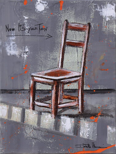 now it's your turn by Donatella Marraoni, Painting for Sale on Singulart