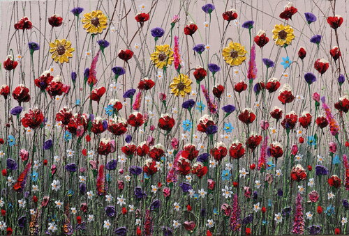 amo il mio giardino de Donatella Marraoni, Pintura a la venta en Singulart