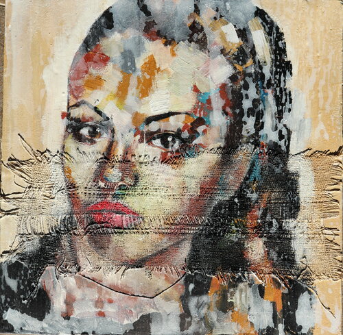 Behind the window III von Donatella Marraoni, Malerei kaufen auf Singulart