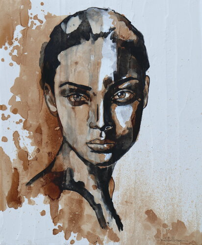 More than a coffee break par Donatella Marraoni, Peinture en vente sur Singulart