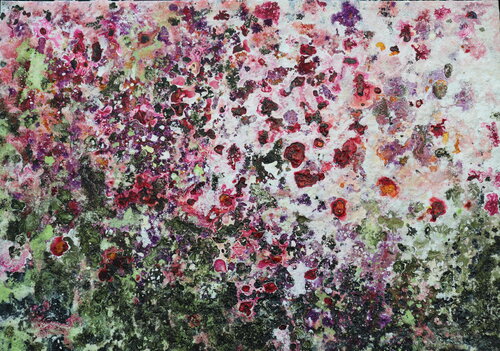 Poppies...in love par Donatella Marraoni, Peinture en vente sur Singulart
