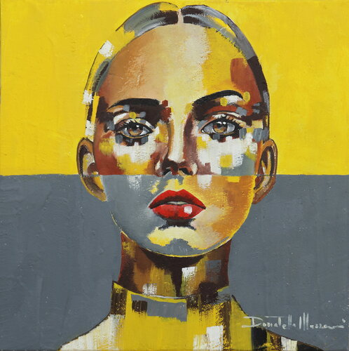portrait  XVIII di Donatella Marraoni, Pittura in vendita su Singulart