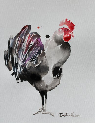 Galli di Donatella Marraoni, Opera su carta in vendita su Singulart