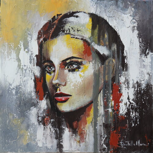 portrait  XX von Donatella Marraoni, Malerei kaufen auf Singulart