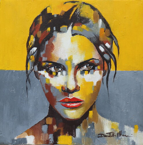 portrait  XXII di Donatella Marraoni, Pittura in vendita su Singulart
