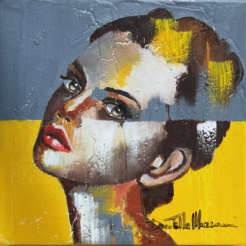 I'm here.... par Donatella Marraoni, Peinture en vente sur Singulart