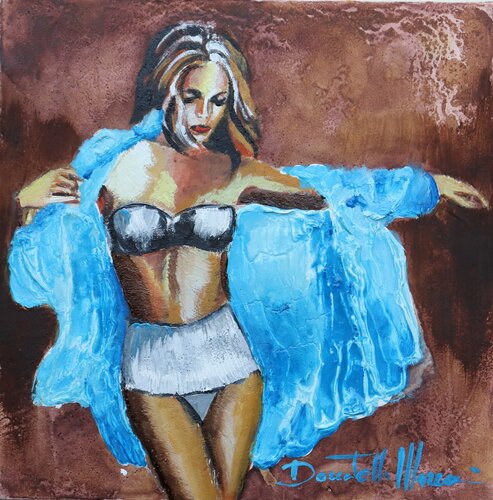 Time to get dressed par Donatella Marraoni, Peinture en vente sur Singulart