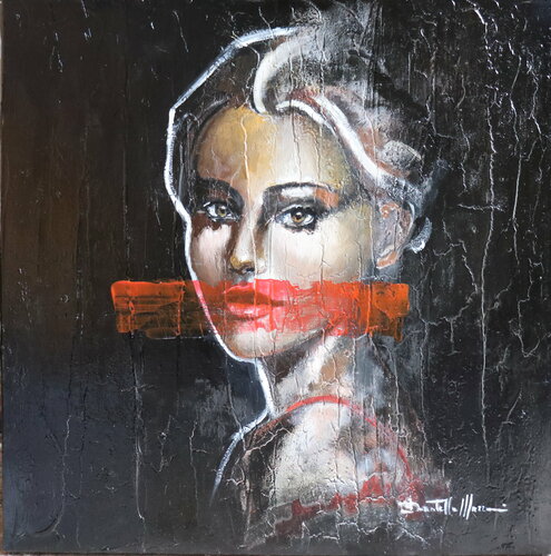 Nothing to say di Donatella Marraoni, Pittura in vendita su Singulart