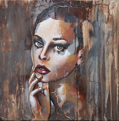 You know what I'm thinking about par Donatella Marraoni, Peinture en vente sur Singulart