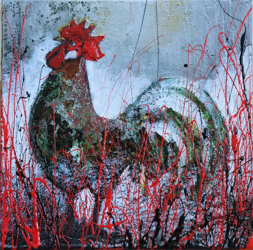 Gallo..my memories van Donatella Marraoni, Schilderij te koop op Singulart