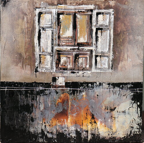 look inside par Donatella Marraoni, Peinture en vente sur Singulart