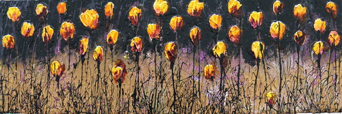 ...yellow par Donatella Marraoni, Peinture en vente sur Singulart