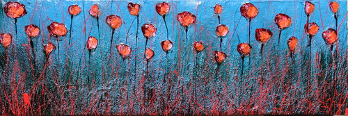 ...blu par Donatella Marraoni, Peinture en vente sur Singulart