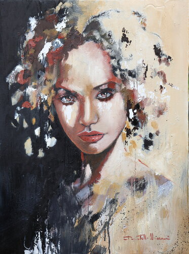 I don't mind van Donatella Marraoni, Schilderij te koop op Singulart