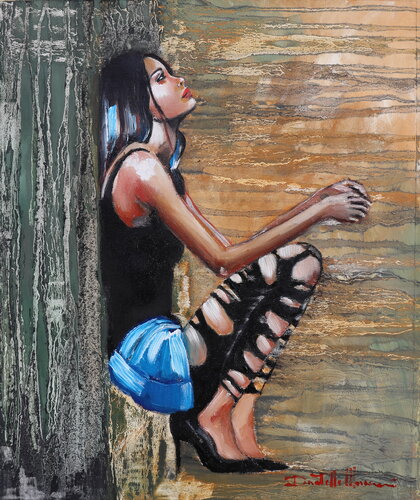 enough i enough par Donatella Marraoni, Peinture en vente sur Singulart