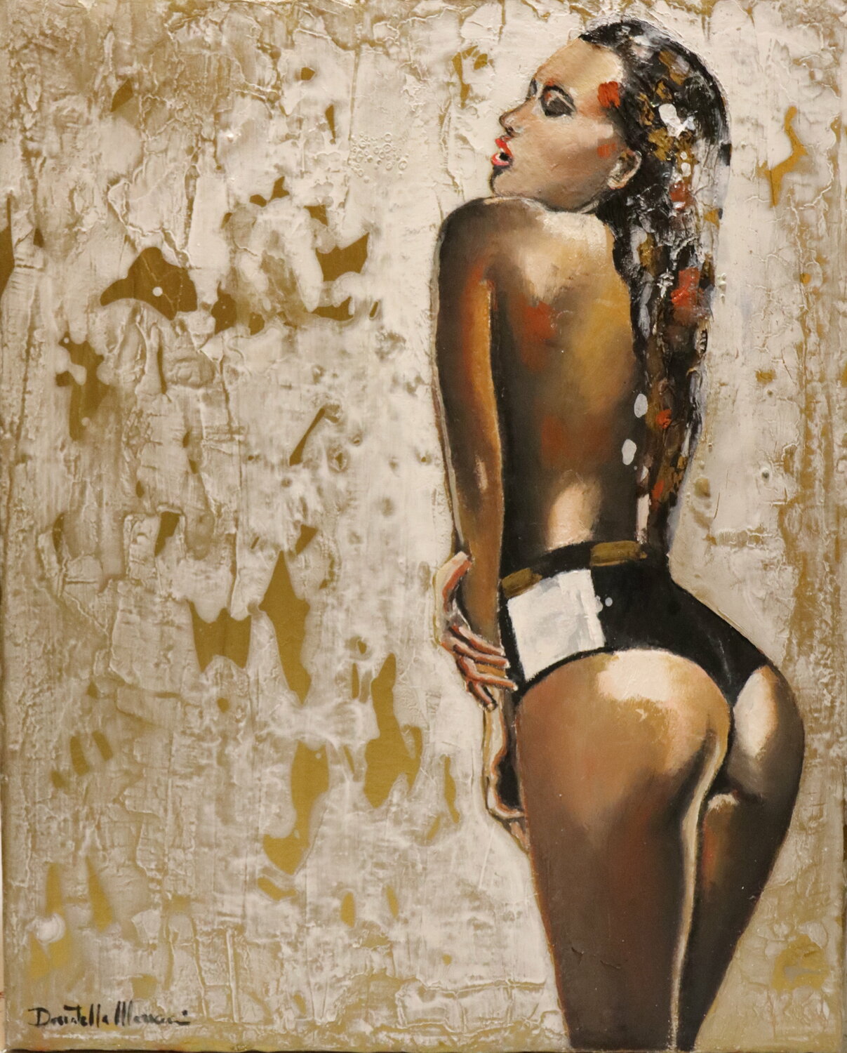 I Don’t Want To Miss A Thing Donatella Marraoni Originalgemälde zu verkaufen
