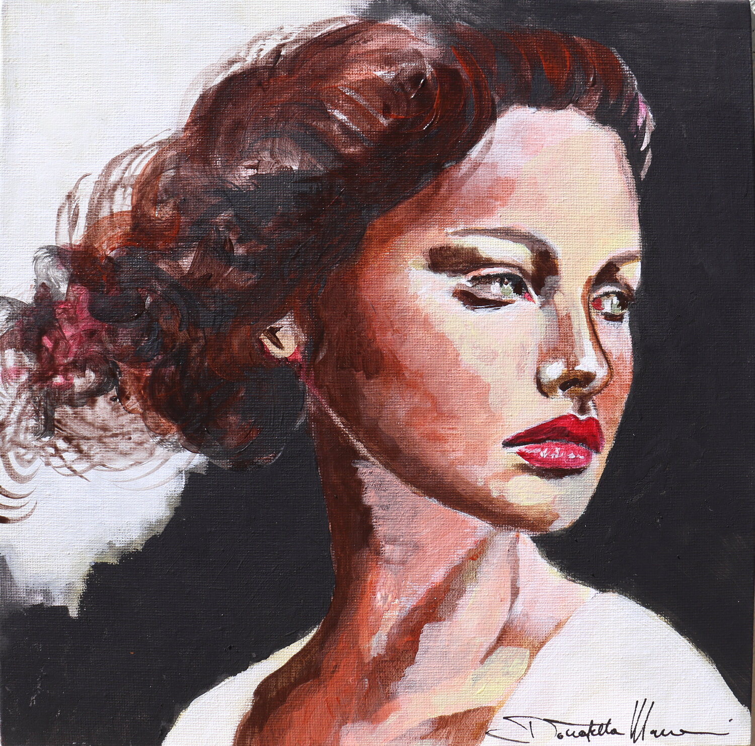 I can see Donatella Marraoni