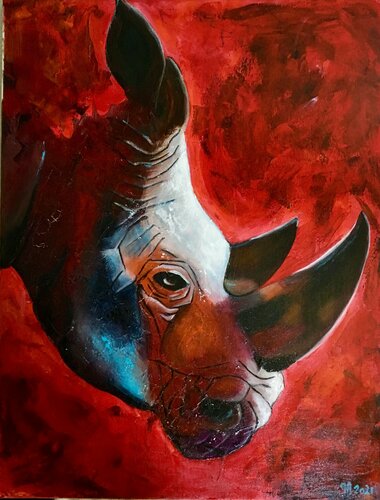 SUDAN di Françoise Augustine, Pittura in vendita su Singulart