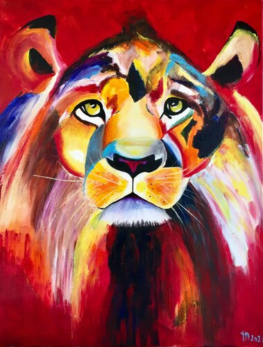 SCARFACE van Françoise Augustine, Schilderij te koop op Singulart