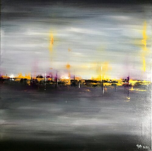 HORIZON van Françoise Augustine, Schilderij te koop op Singulart