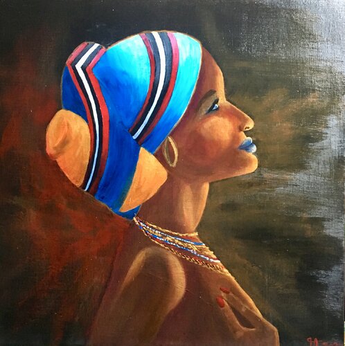 ROSA by Françoise Augustine, Painting for Sale on Singulart