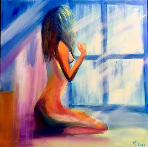 L'impatience van Françoise Augustine, Schilderij te koop op Singulart