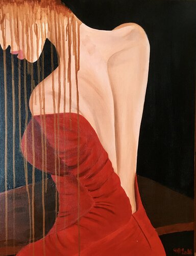 Angel van Françoise Augustine, Schilderij te koop op Singulart