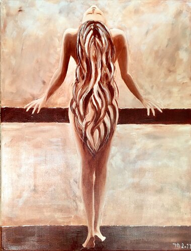 L EVEIL van Françoise Augustine, Schilderij te koop op Singulart