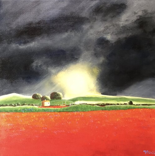 UN JOUR DE MARS di Françoise Augustine, Pittura in vendita su Singulart