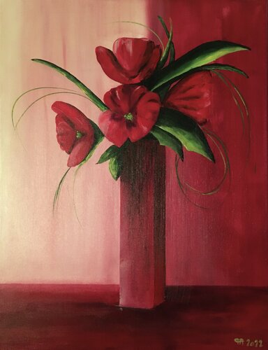 ANEMONE de Françoise Augustine, Pintura a la venta en Singulart