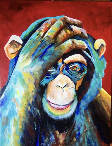 CONGO van Françoise Augustine, Schilderij te koop op Singulart