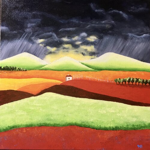 UN JOUR. van Françoise Augustine, Schilderij te koop op Singulart