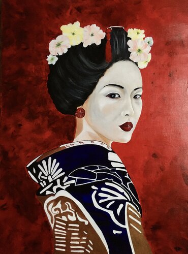 SHIZUKA de Françoise Augustine, Pintura a la venta en Singulart