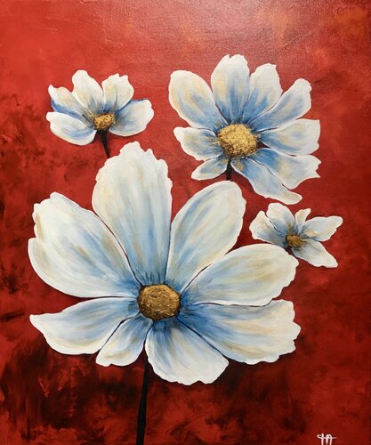 COEUR D OR di Françoise Augustine, Pittura in vendita su Singulart