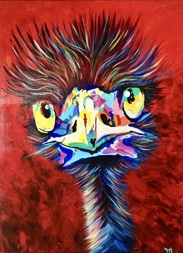 CHICKABOO by Françoise Augustine, Painting for Sale on Singulart