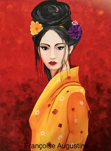 HOSHI by Françoise Augustine, Painting for Sale on Singulart