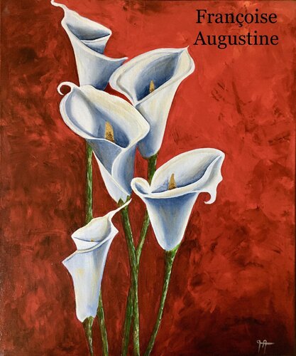 COEUR SERRE di Françoise Augustine, Pittura in vendita su Singulart