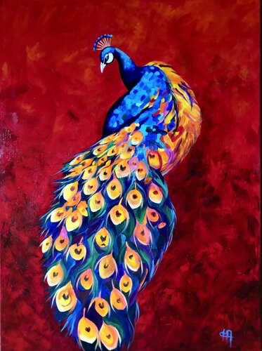 SURYA by Françoise Augustine, Painting for Sale on Singulart