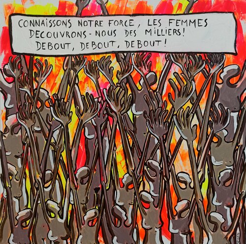 Des Milliers... von Delphine Dessein, Malerei kaufen auf Singulart