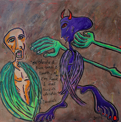 La danse du mal... de Delphine Dessein, Pintura a la venta en Singulart