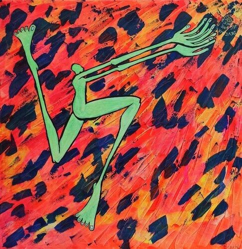 Le dessein de la Liberté von Delphine Dessein, Malerei kaufen auf Singulart