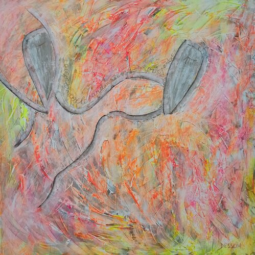 Partage by Delphine Dessein, Painting for Sale on Singulart