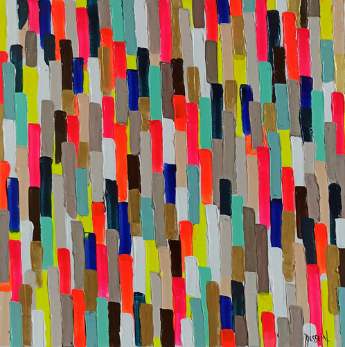 Pluie de liberté 15 by Delphine Dessein, Painting for Sale on Singulart