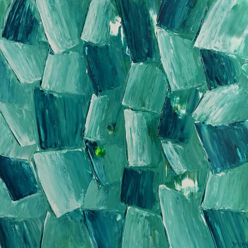 Abstraction 2 by Delphine Dessein, Painting for Sale on Singulart