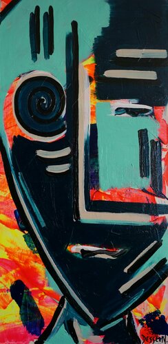 Inadapté (7) von Delphine Dessein, Malerei kaufen auf Singulart